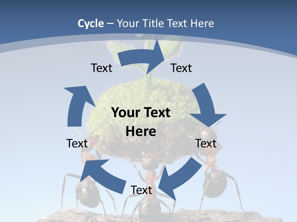 Grass Flower Green PowerPoint Template