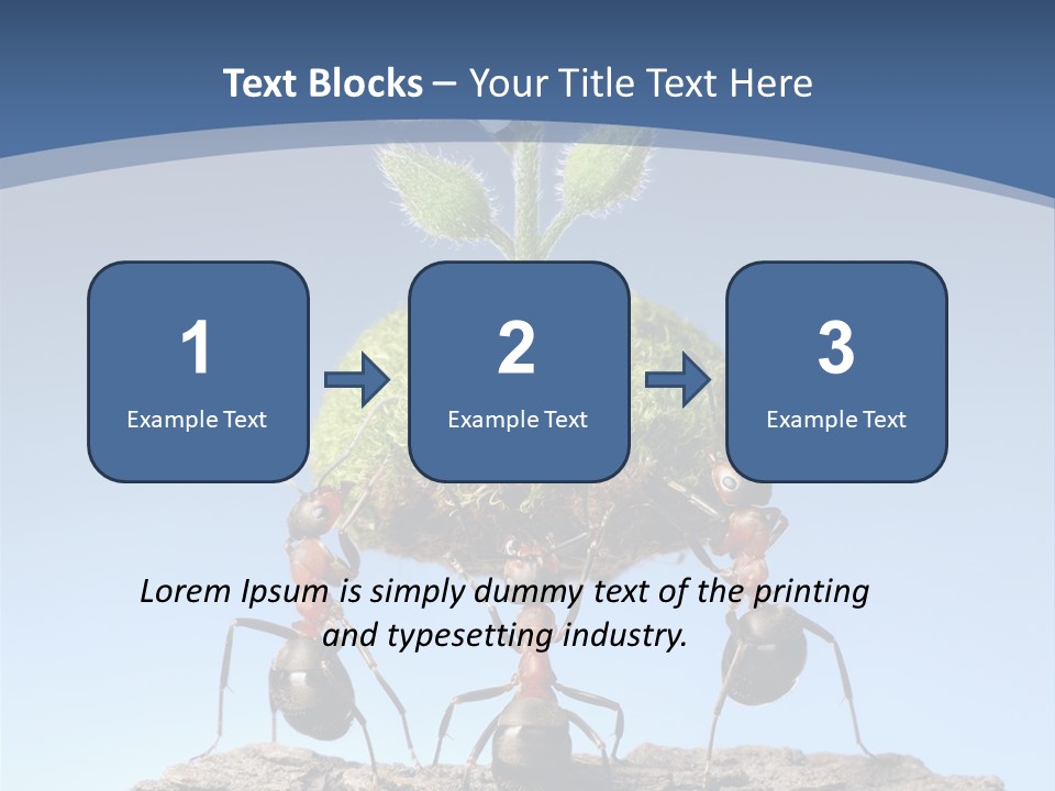 Grass Flower Green PowerPoint Template