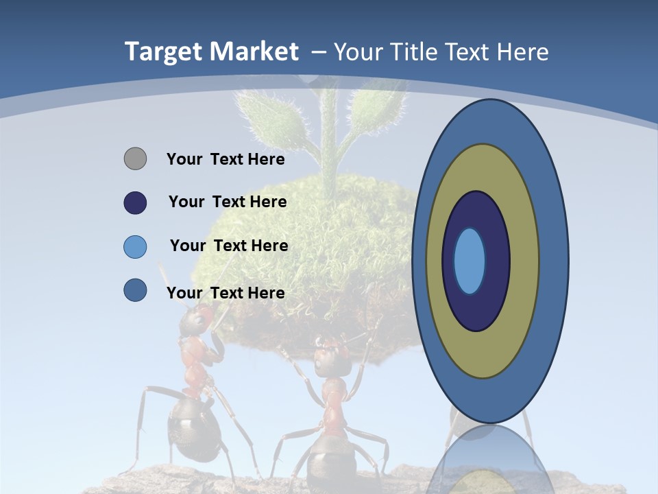 Grass Flower Green PowerPoint Template