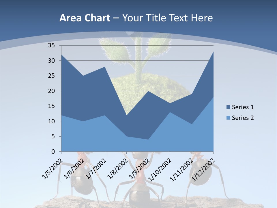 Grass Flower Green PowerPoint Template