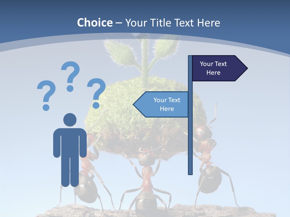 Grass Flower Green PowerPoint Template