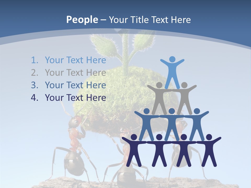 Grass Flower Green PowerPoint Template