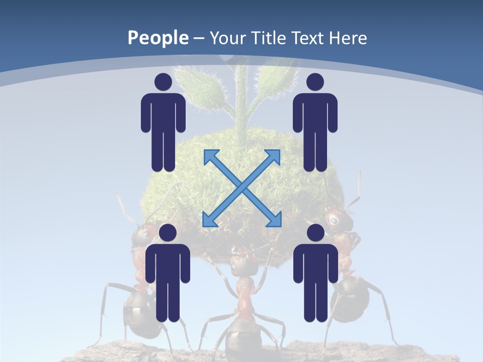 Grass Flower Green PowerPoint Template