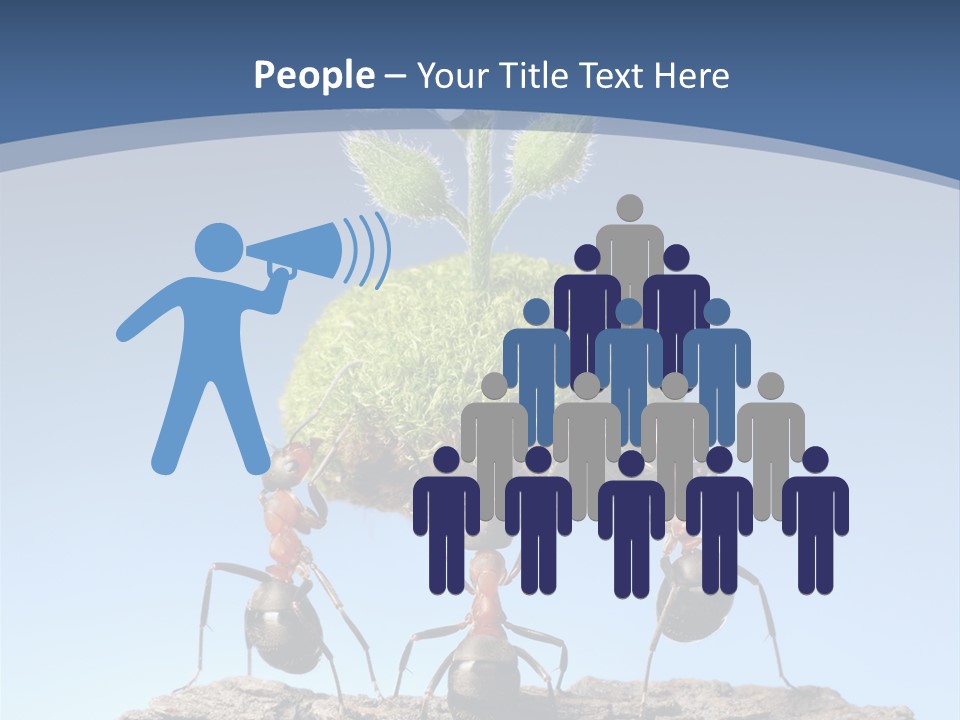 Grass Flower Green PowerPoint Template