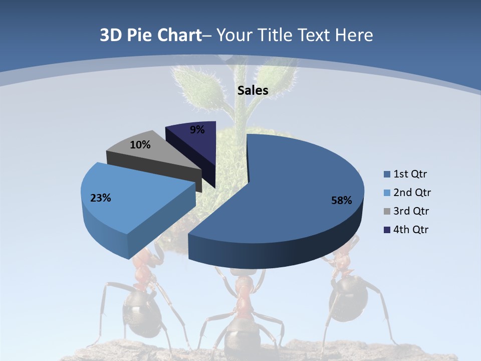 Grass Flower Green PowerPoint Template