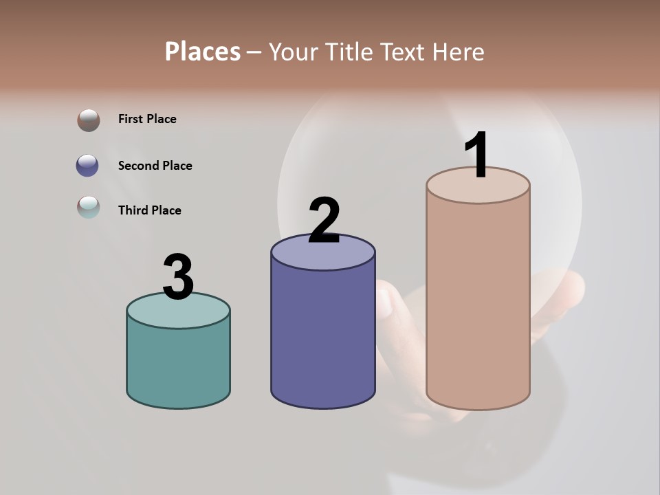 Shadow Magic Ball Glow PowerPoint Template