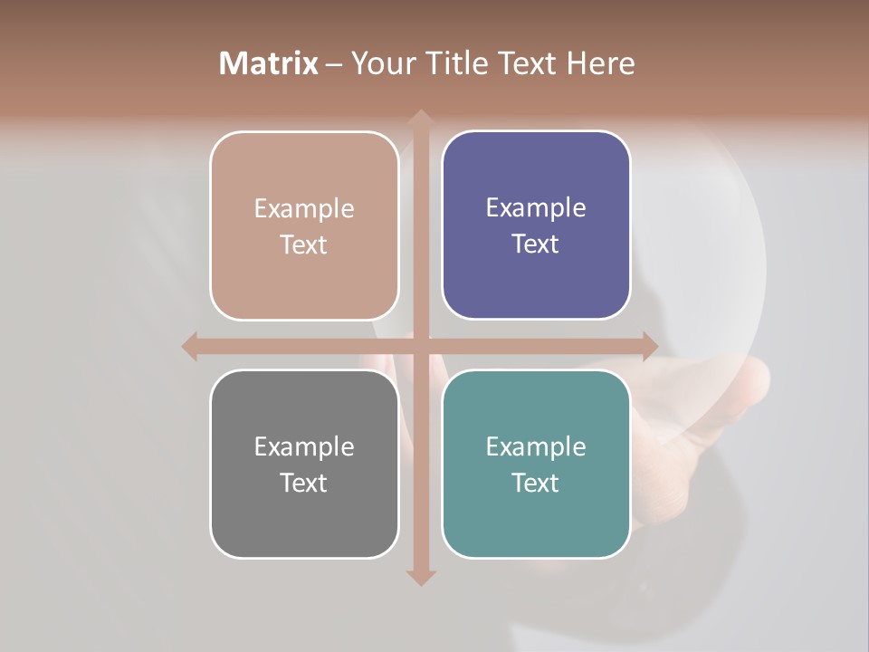 Shadow Magic Ball Glow PowerPoint Template