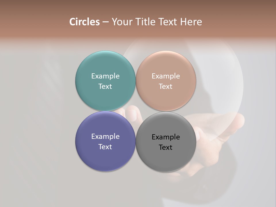 Shadow Magic Ball Glow PowerPoint Template