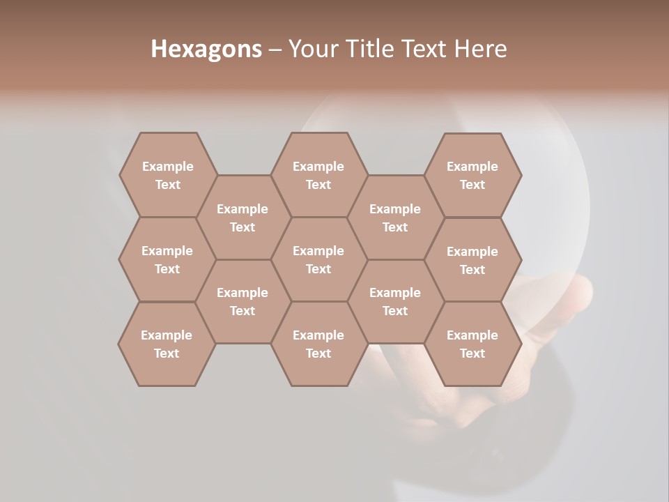 Shadow Magic Ball Glow PowerPoint Template