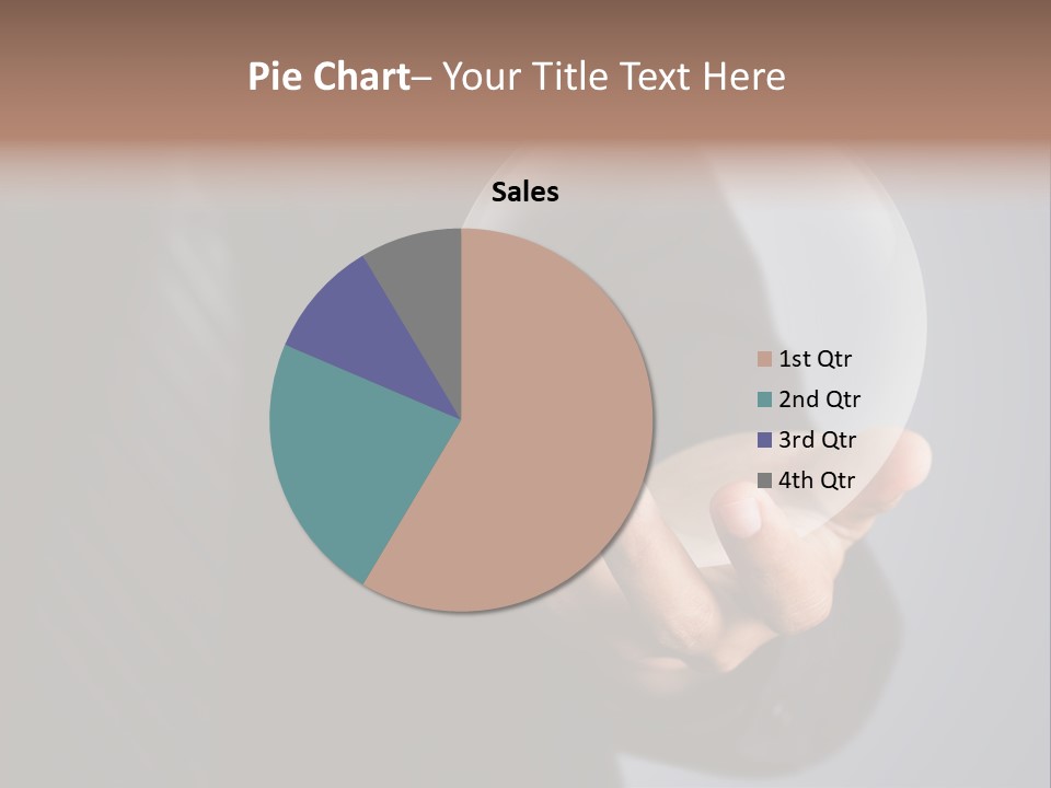 Shadow Magic Ball Glow PowerPoint Template