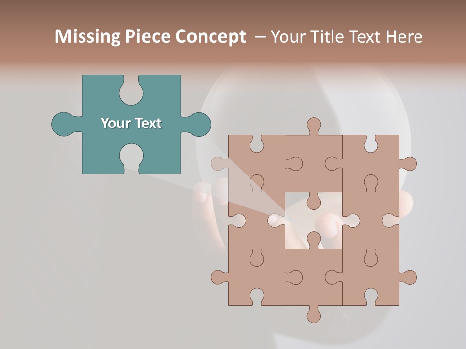 Shadow Magic Ball Glow PowerPoint Template