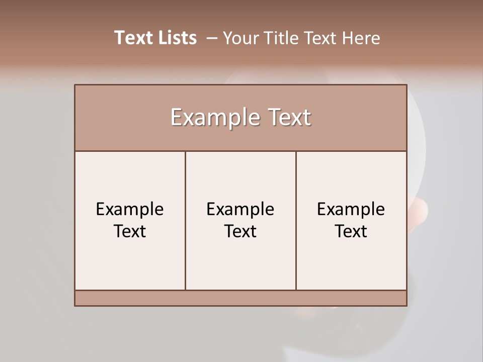 Shadow Magic Ball Glow PowerPoint Template
