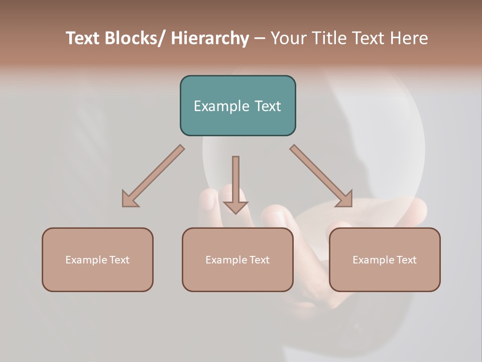 Shadow Magic Ball Glow PowerPoint Template