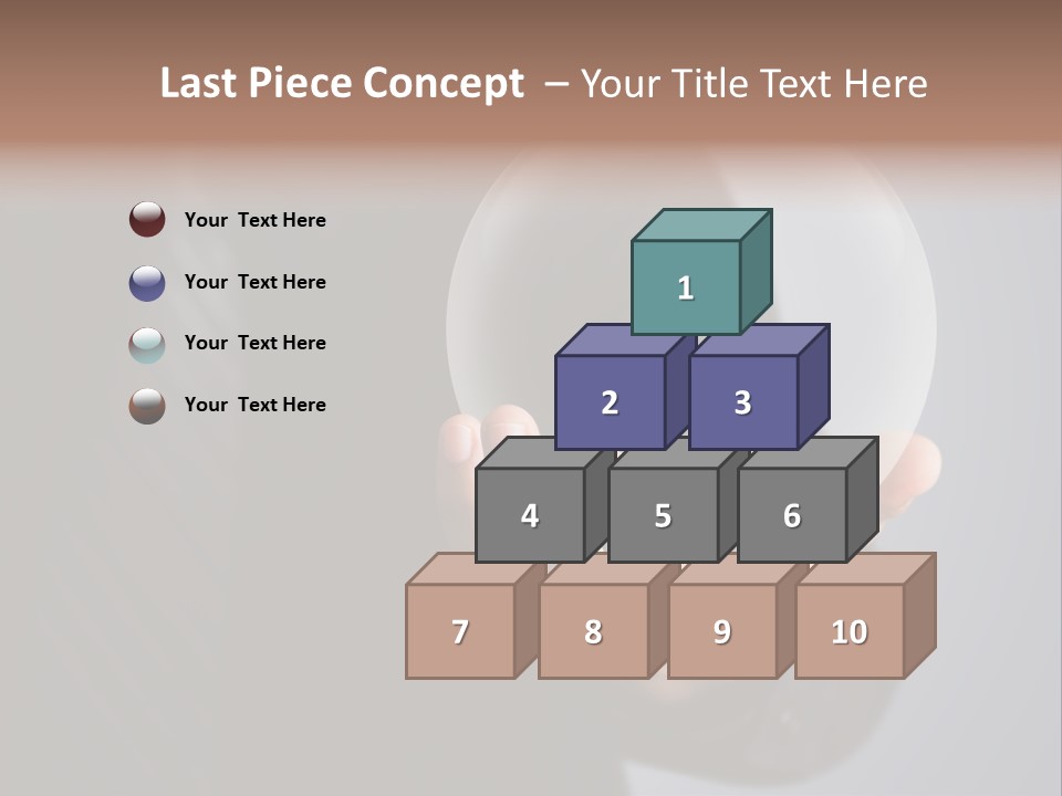 Shadow Magic Ball Glow PowerPoint Template