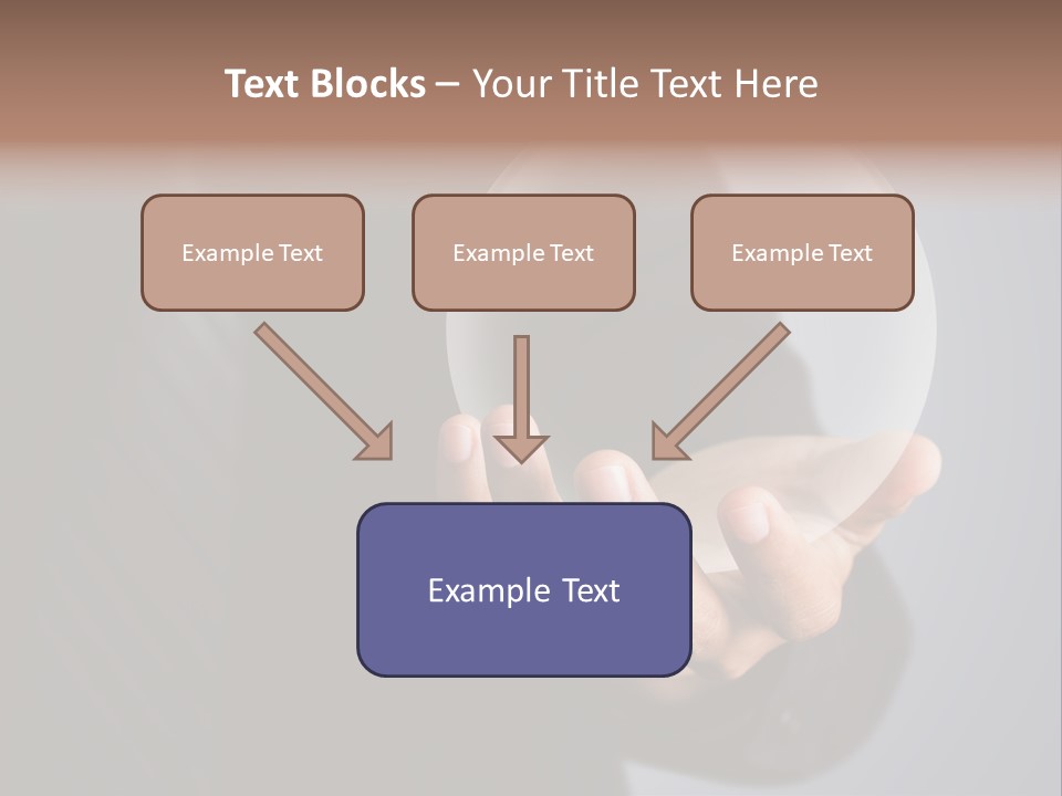 Shadow Magic Ball Glow PowerPoint Template