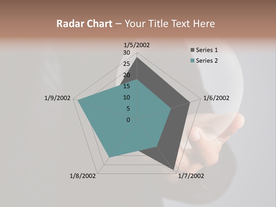 Shadow Magic Ball Glow PowerPoint Template