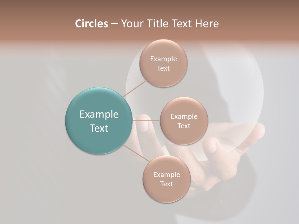 Shadow Magic Ball Glow PowerPoint Template