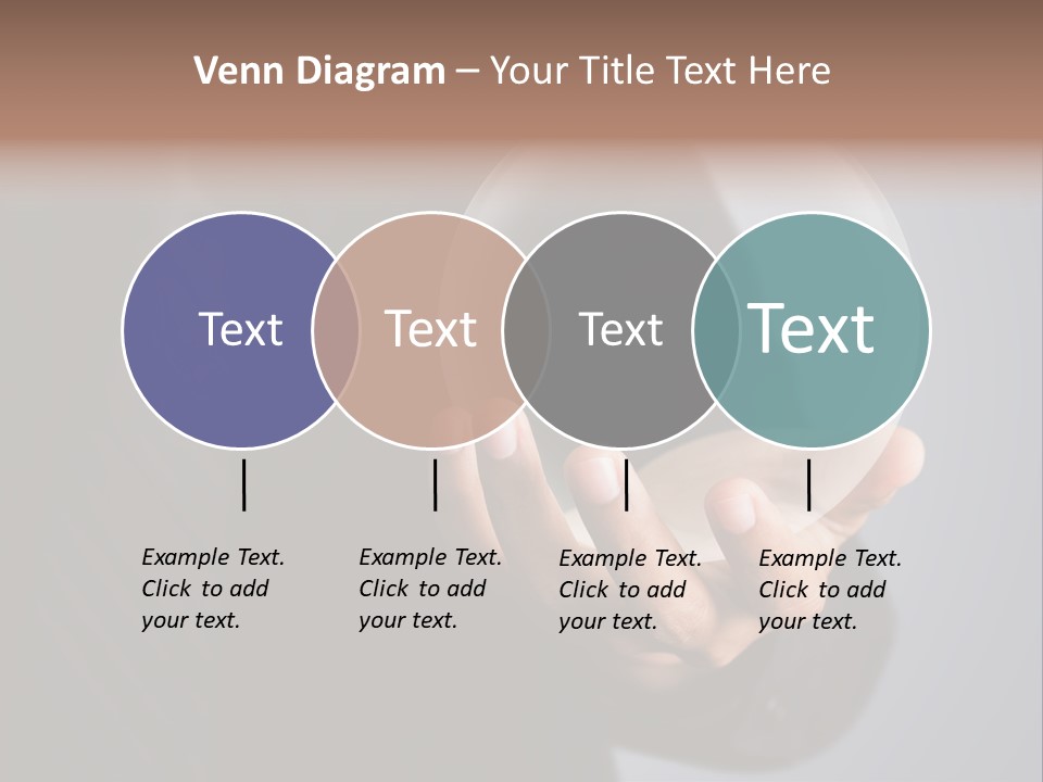 Shadow Magic Ball Glow PowerPoint Template