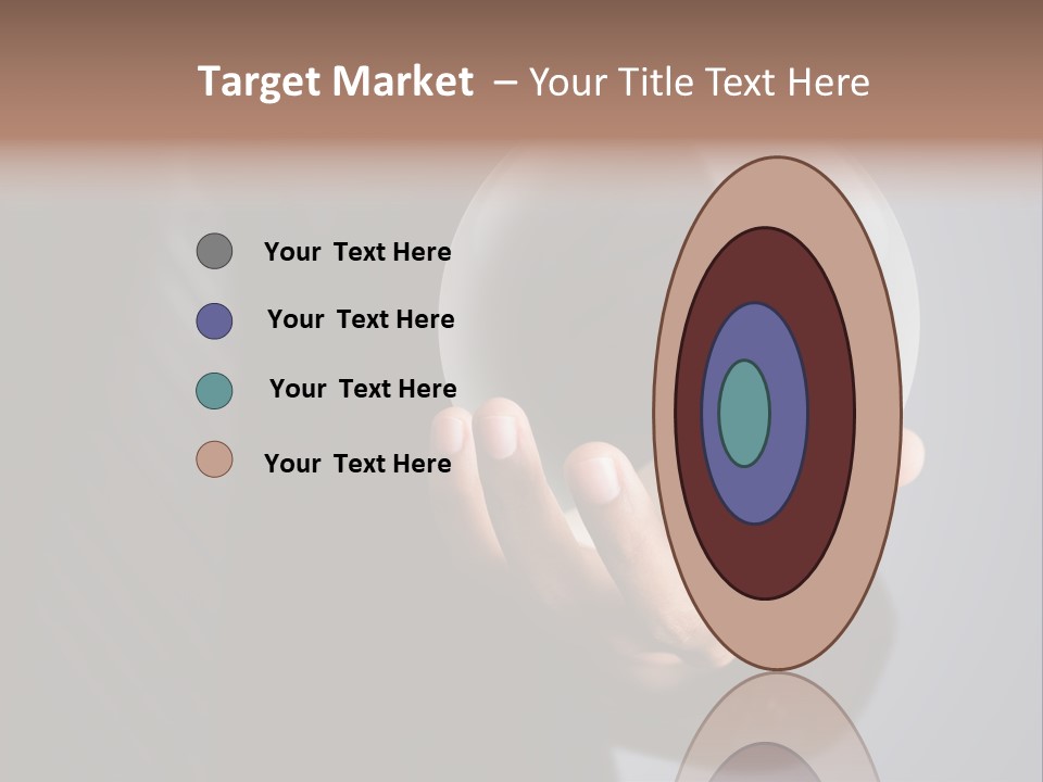 Shadow Magic Ball Glow PowerPoint Template