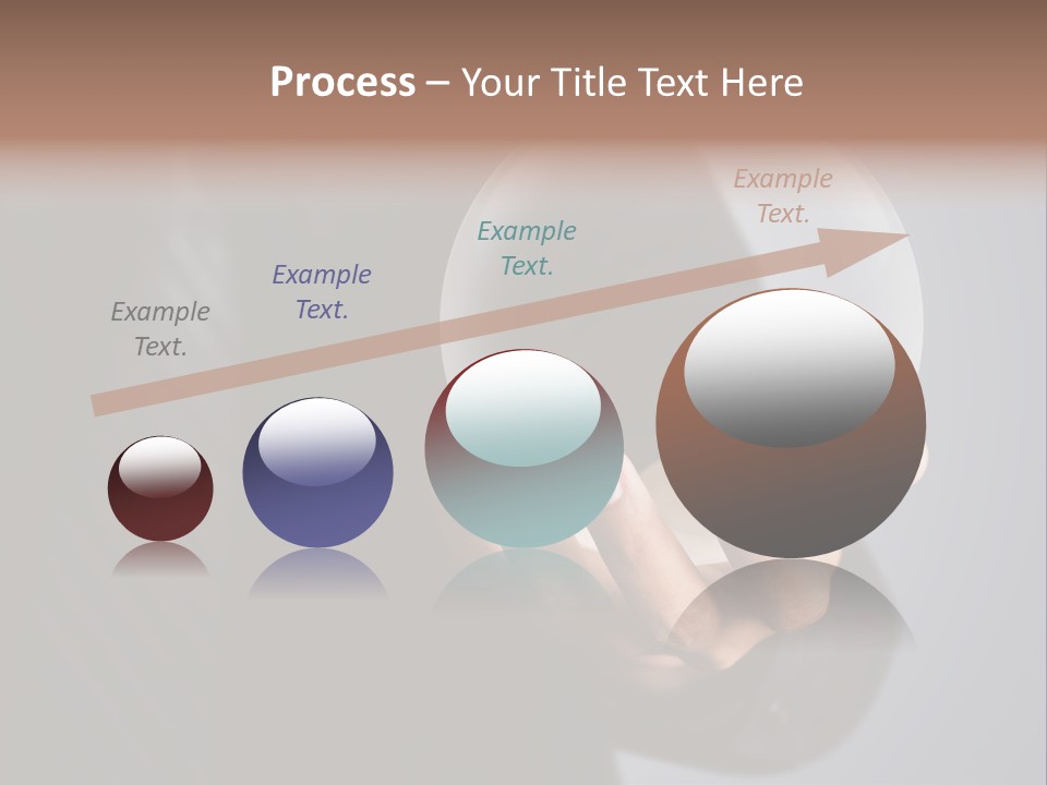 Shadow Magic Ball Glow PowerPoint Template