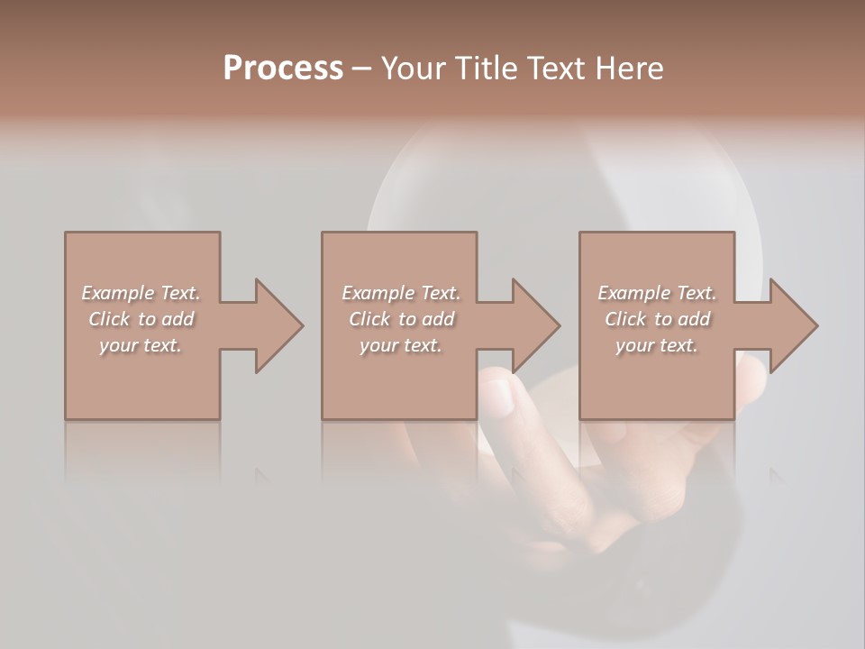 Shadow Magic Ball Glow PowerPoint Template