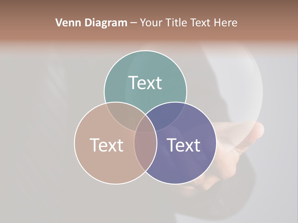 Shadow Magic Ball Glow PowerPoint Template