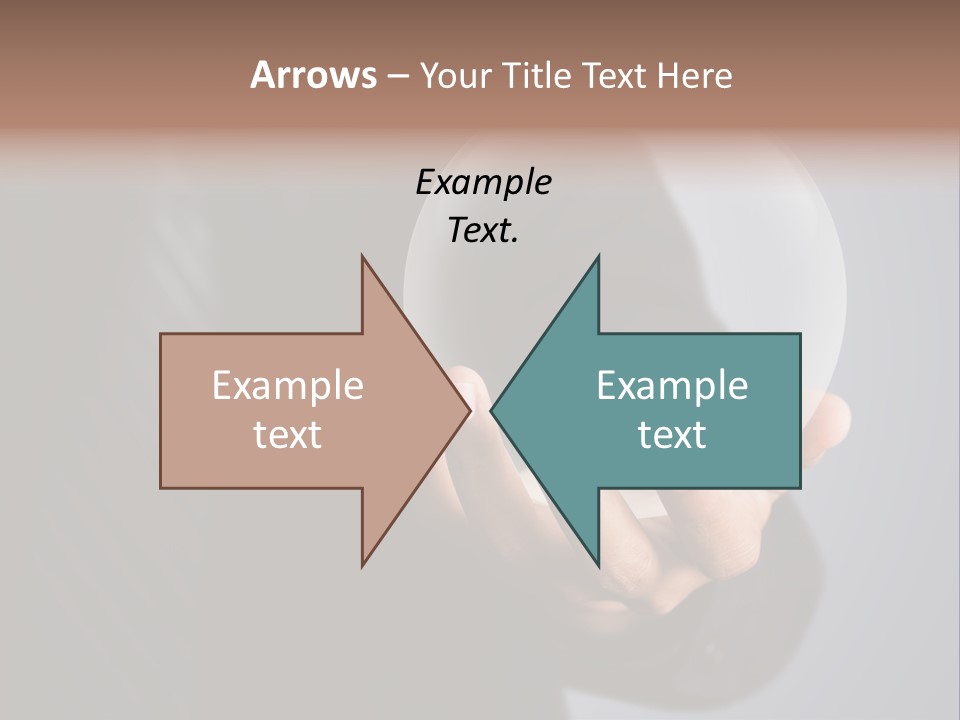 Shadow Magic Ball Glow PowerPoint Template