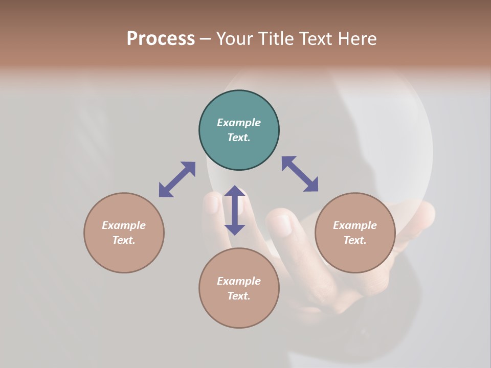 Shadow Magic Ball Glow PowerPoint Template