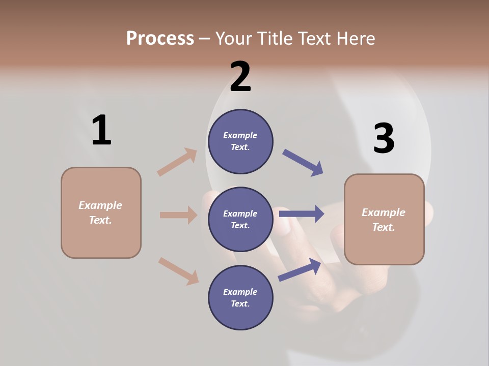 Shadow Magic Ball Glow PowerPoint Template