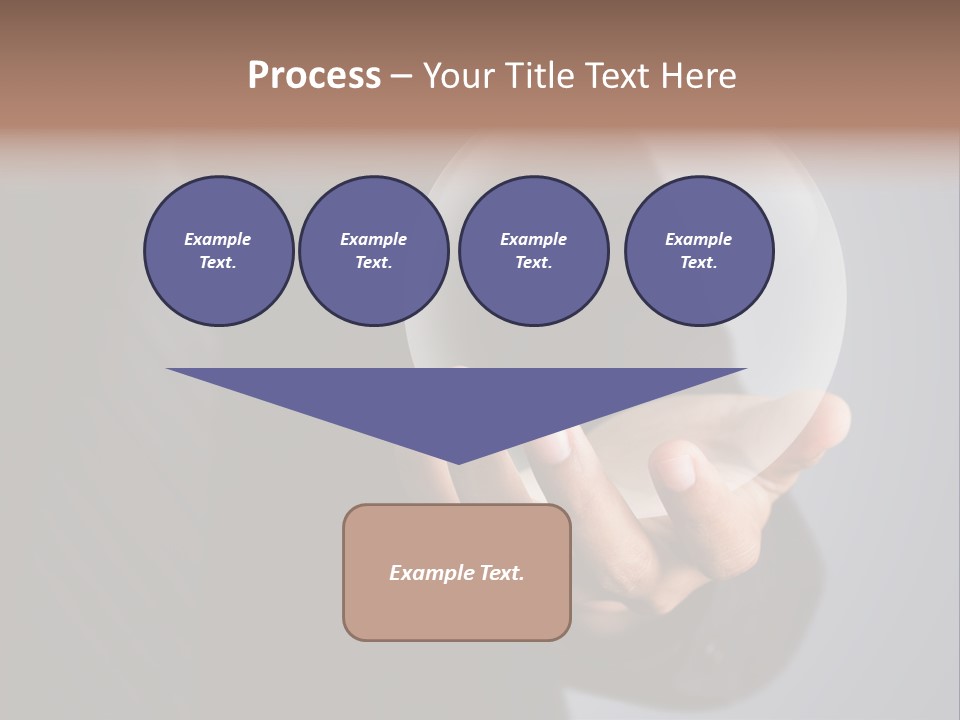 Shadow Magic Ball Glow PowerPoint Template