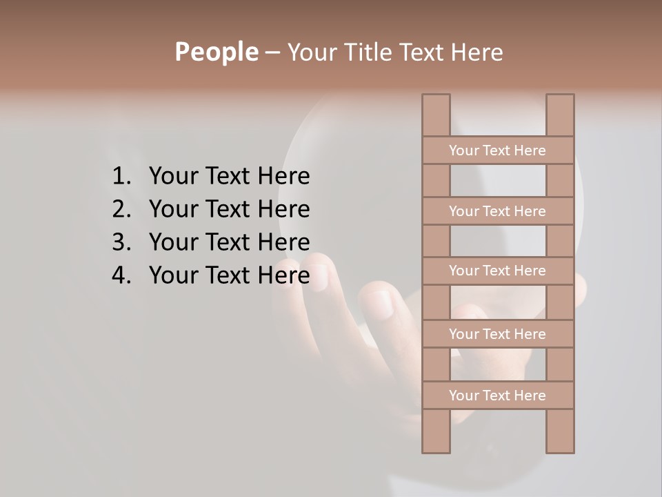 Shadow Magic Ball Glow PowerPoint Template