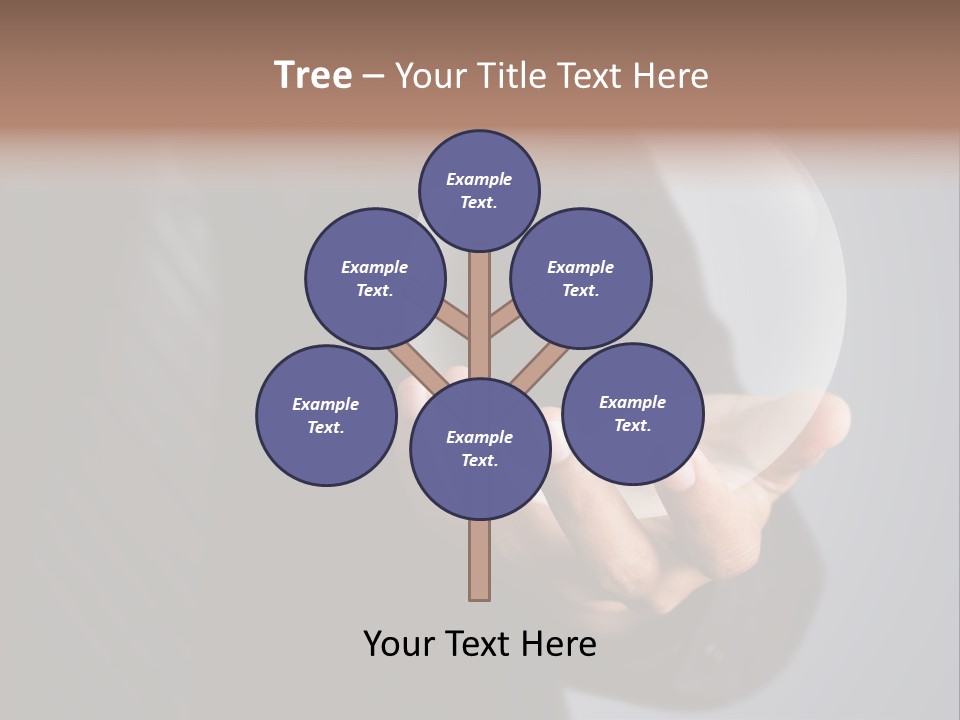 Shadow Magic Ball Glow PowerPoint Template