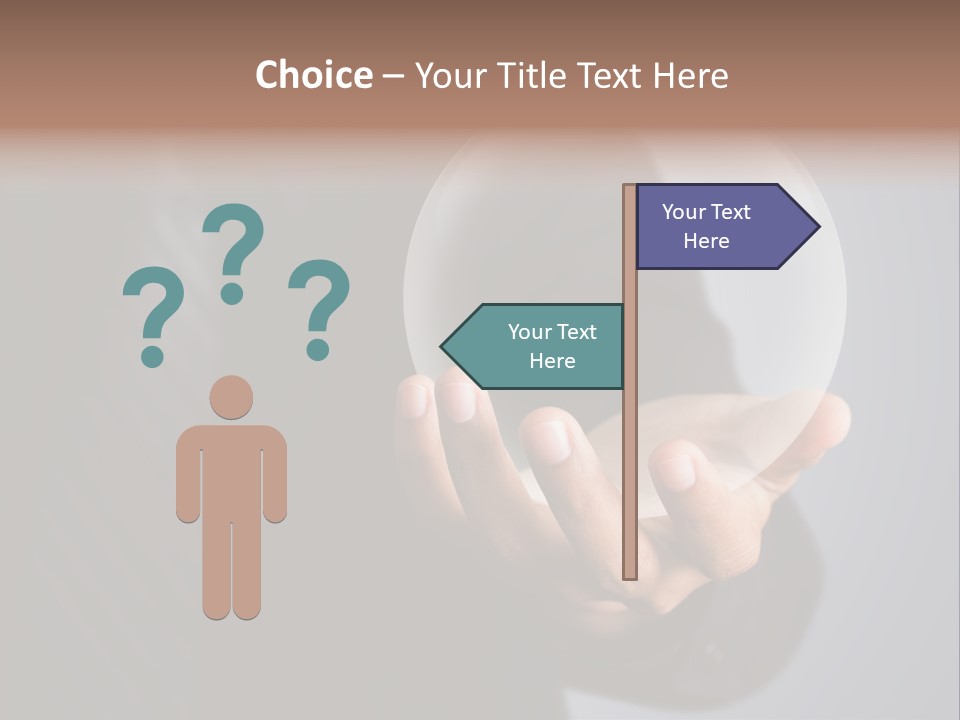 Shadow Magic Ball Glow PowerPoint Template