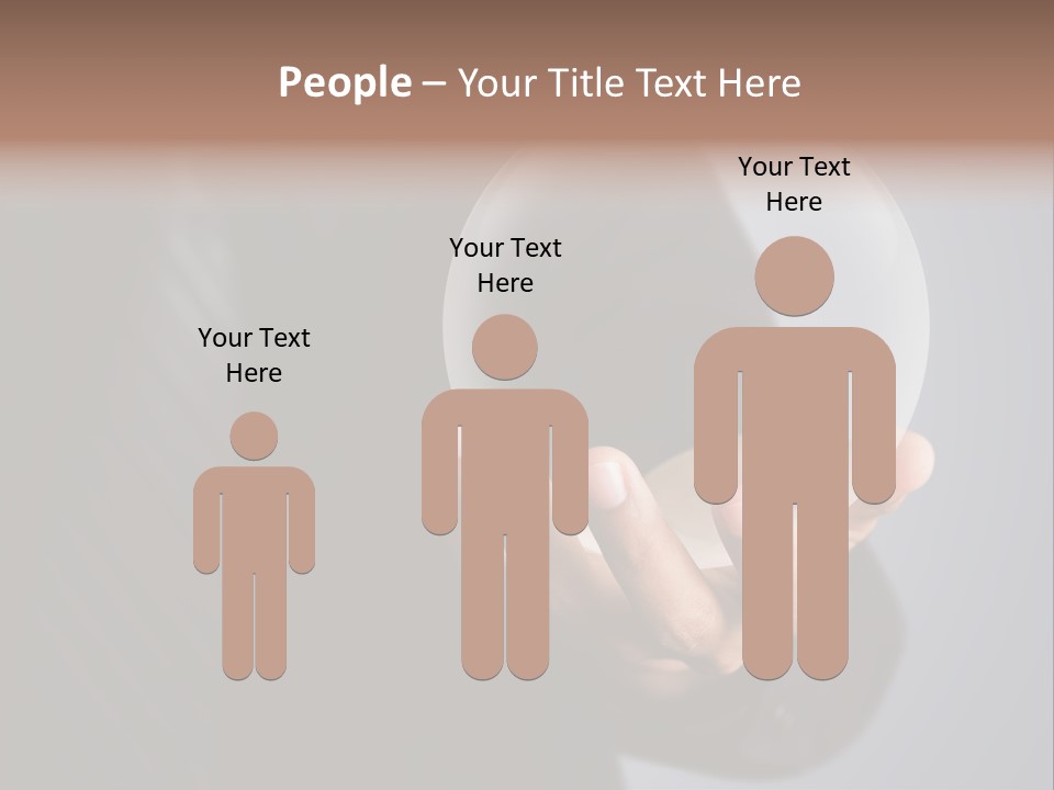 Shadow Magic Ball Glow PowerPoint Template