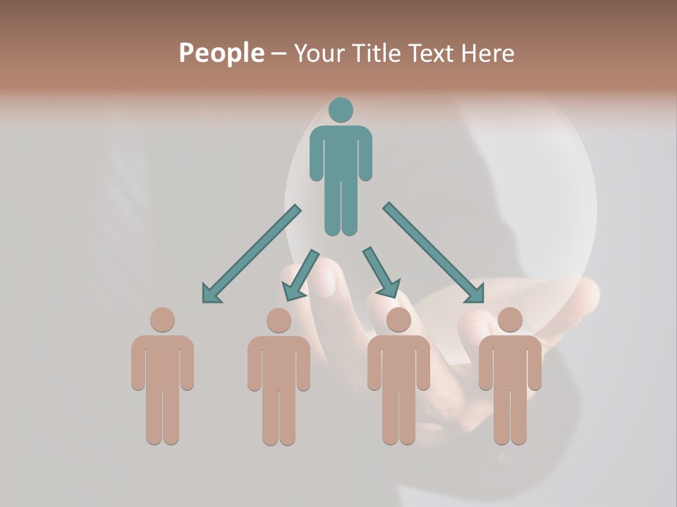 Shadow Magic Ball Glow PowerPoint Template