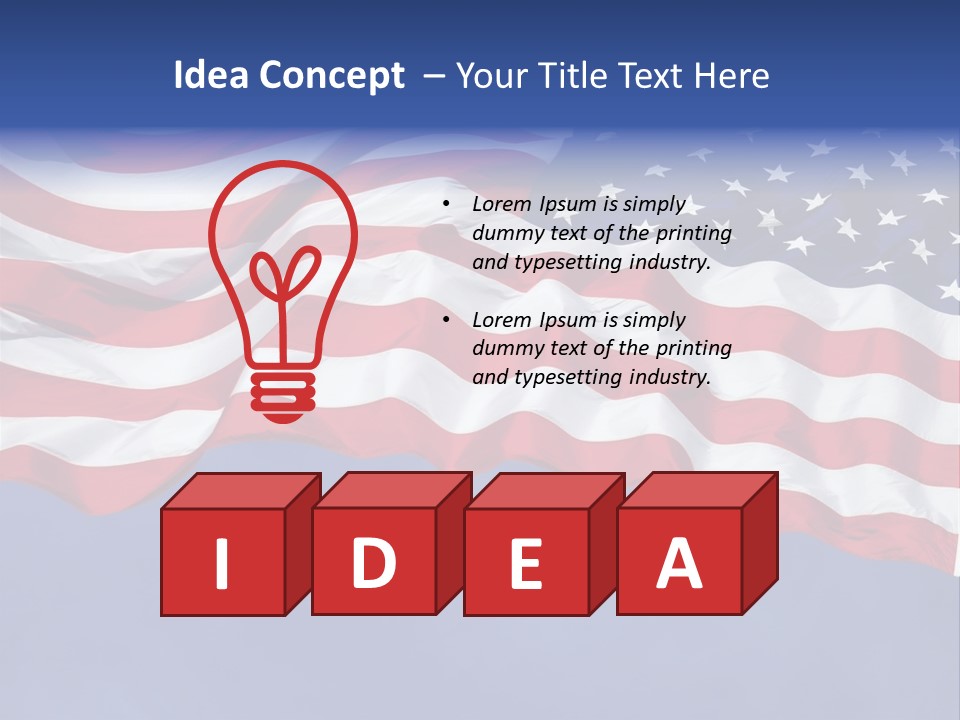 July National Summer PowerPoint Template