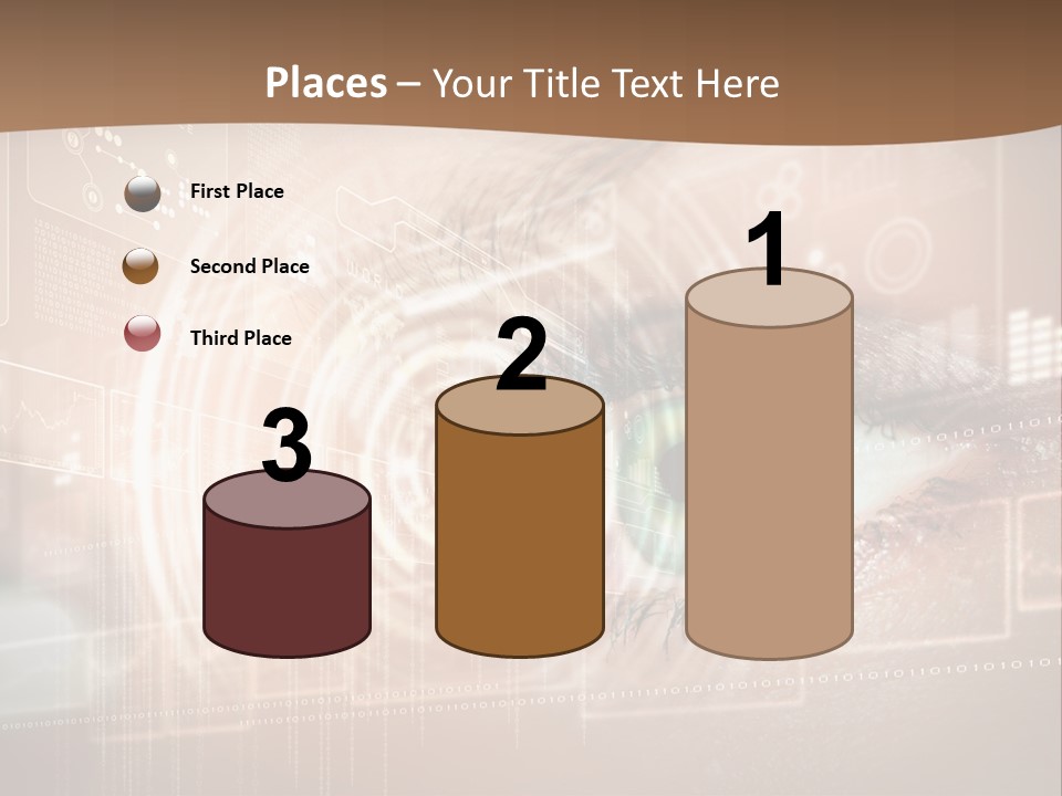 Concept Display Binary PowerPoint Template