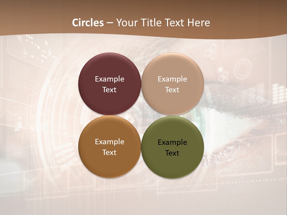 Concept Display Binary PowerPoint Template