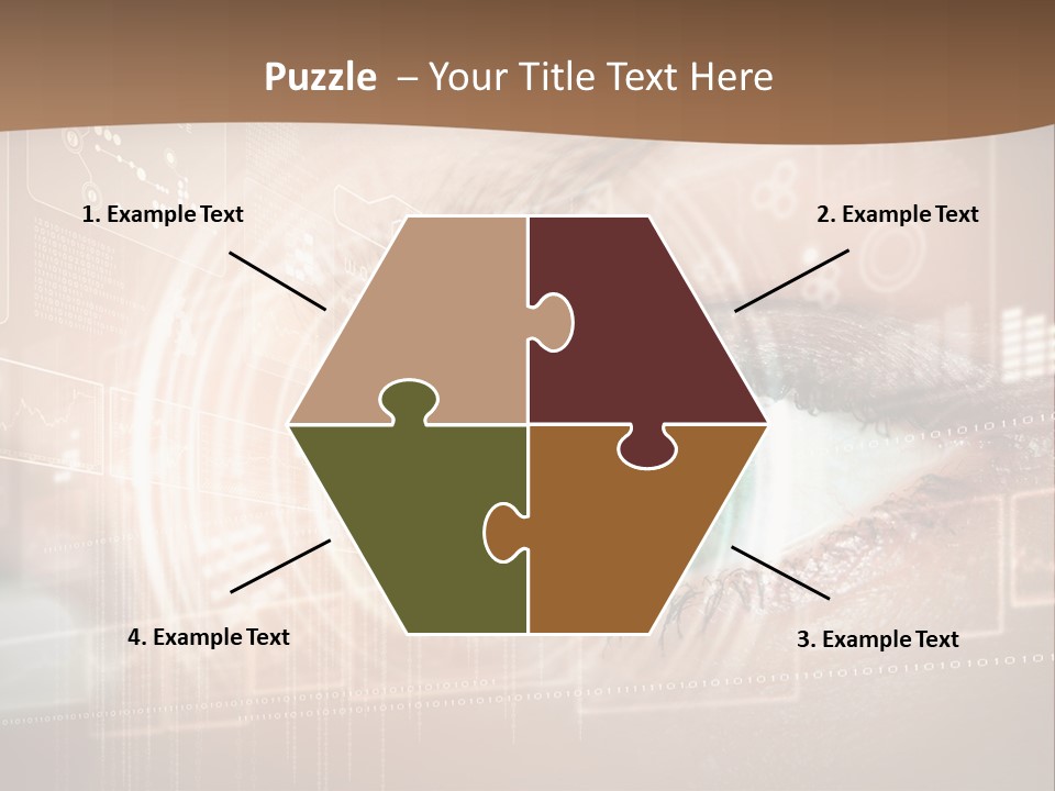Concept Display Binary PowerPoint Template