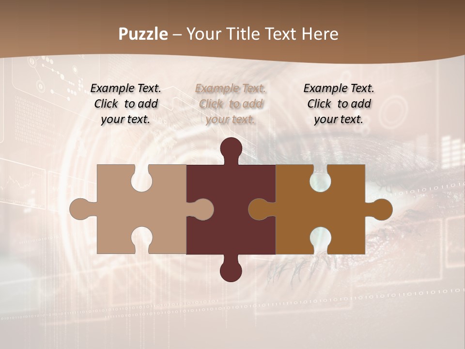 Concept Display Binary PowerPoint Template