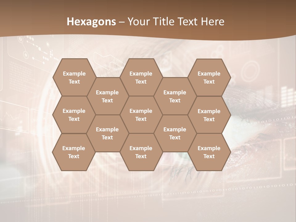 Concept Display Binary PowerPoint Template