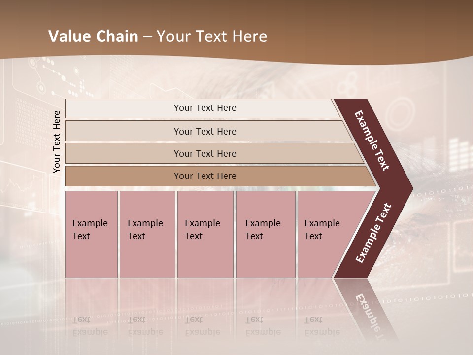 Concept Display Binary PowerPoint Template