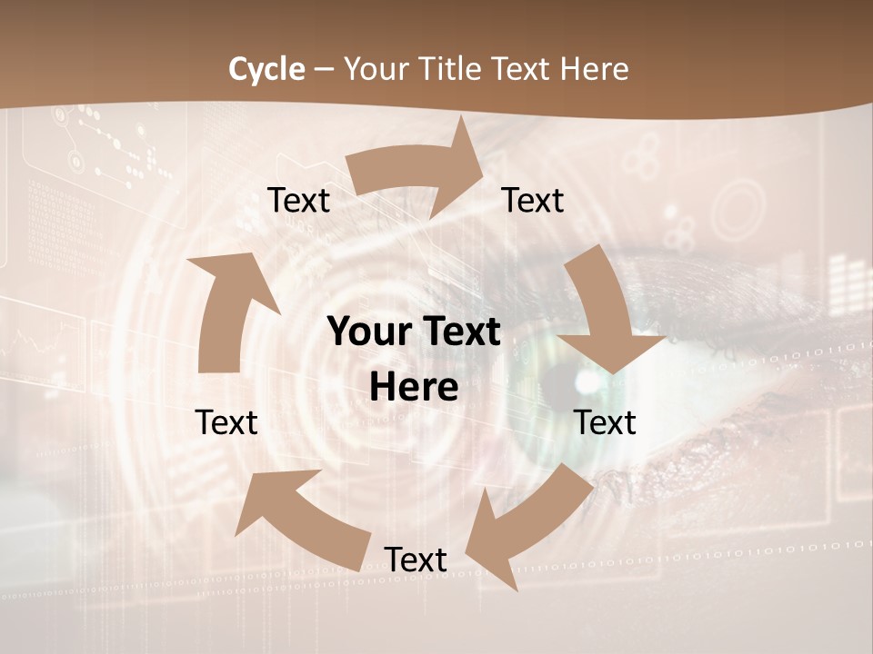 Concept Display Binary PowerPoint Template