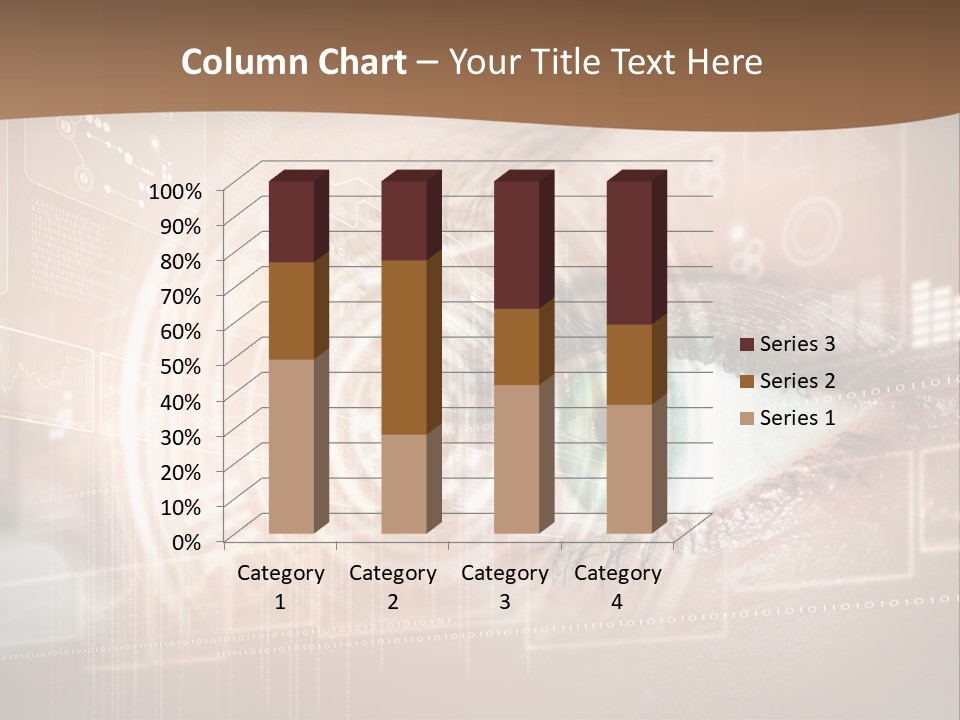 Concept Display Binary PowerPoint Template