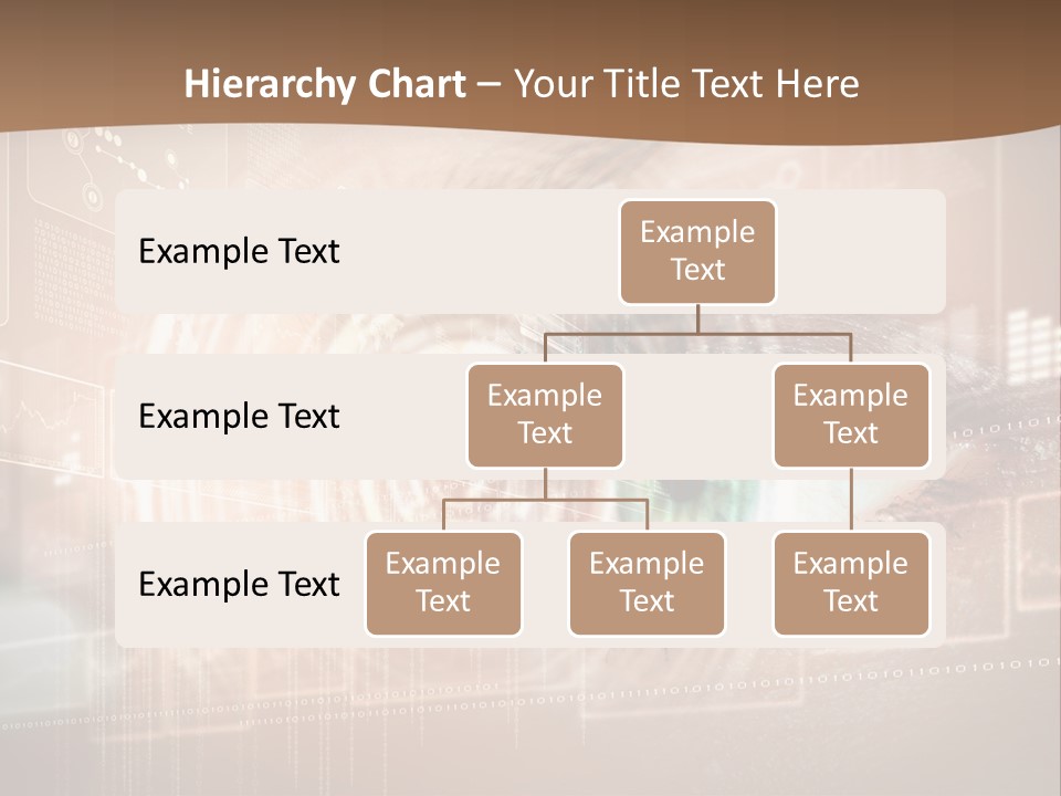 Concept Display Binary PowerPoint Template