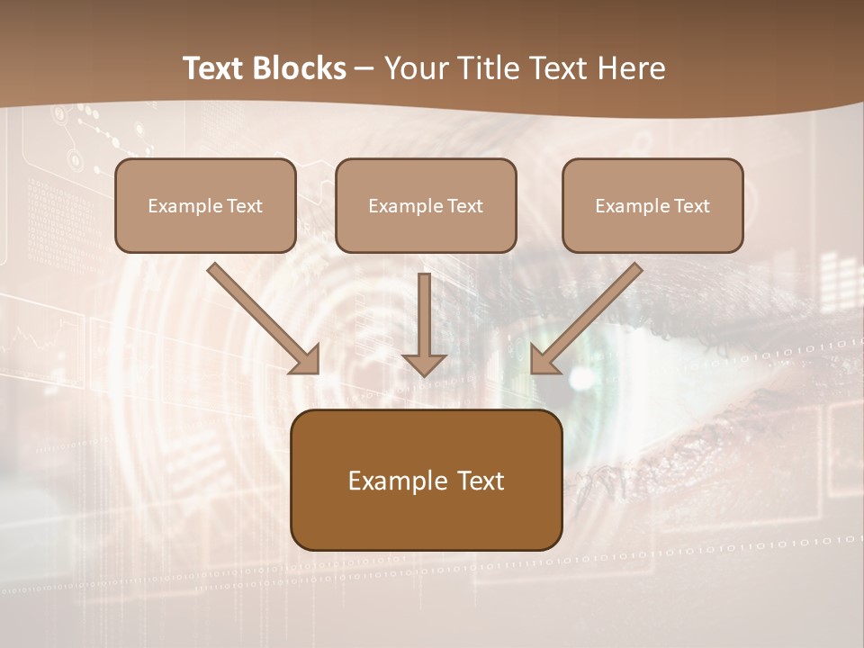 Concept Display Binary PowerPoint Template