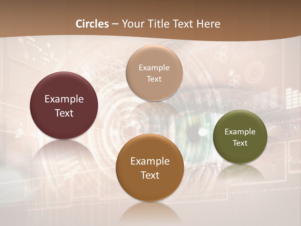Concept Display Binary PowerPoint Template