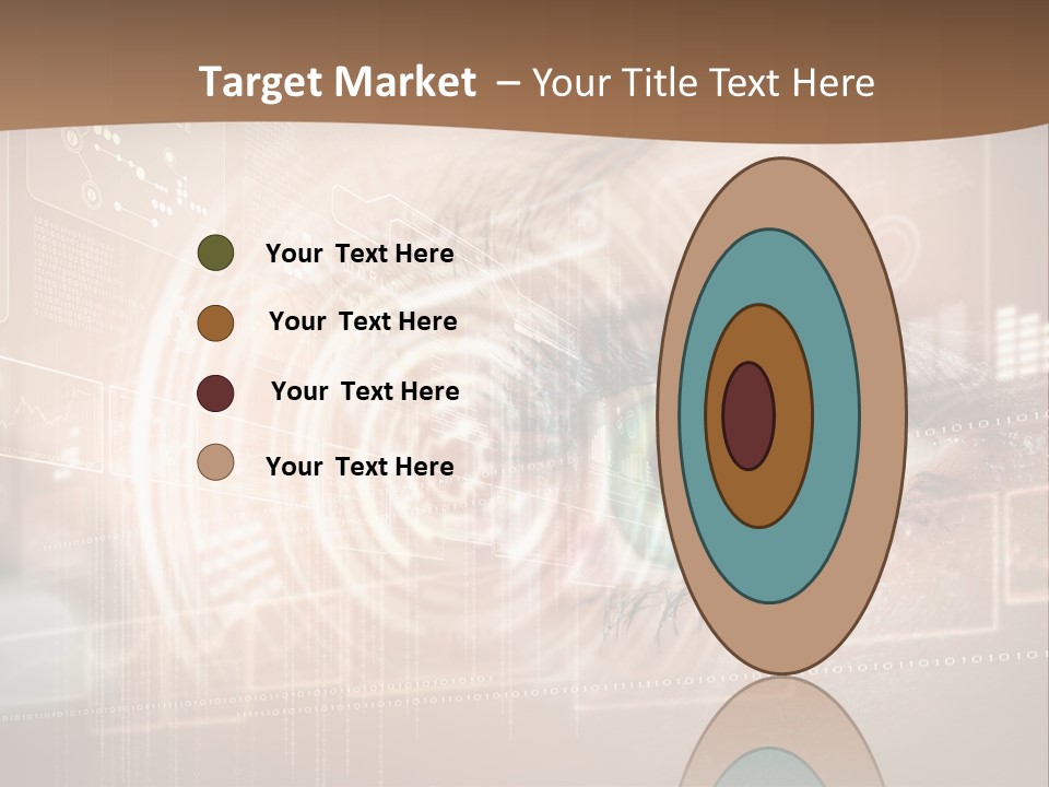 Concept Display Binary PowerPoint Template