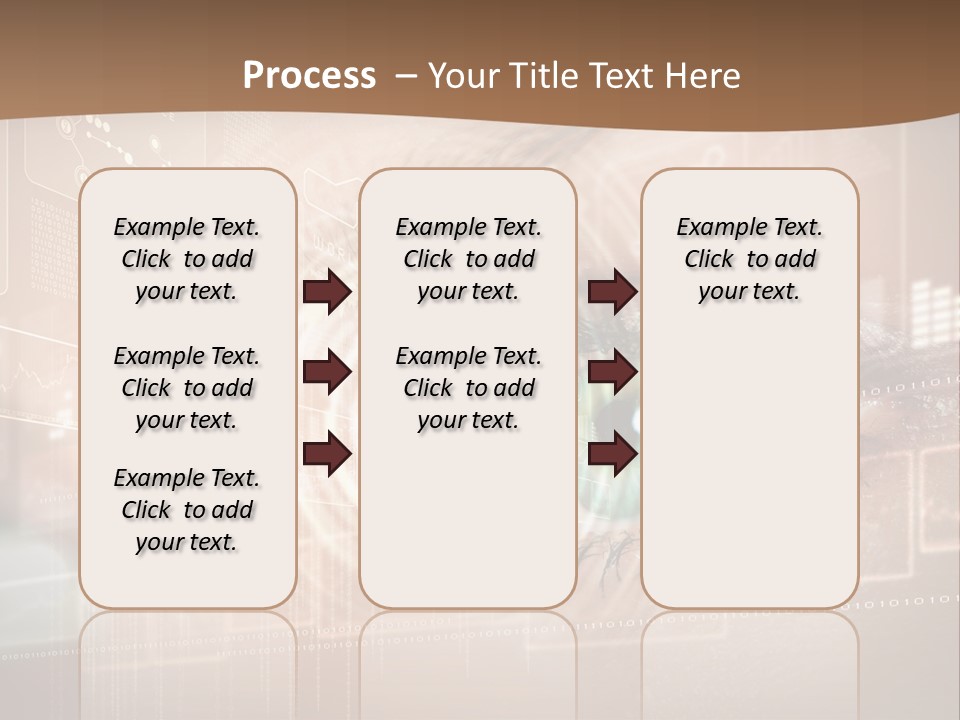 Concept Display Binary PowerPoint Template