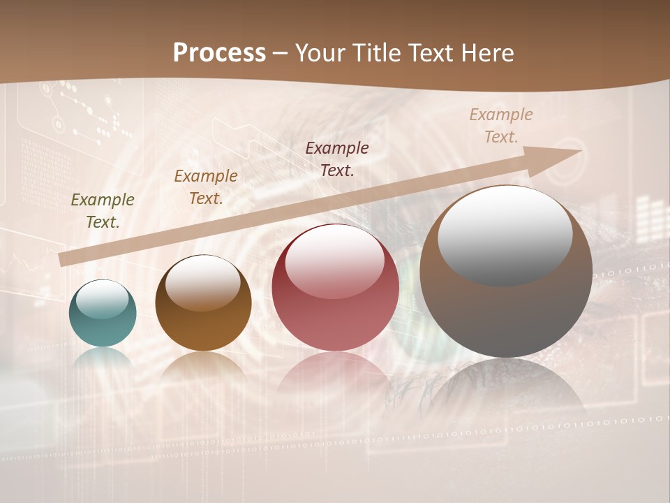 Concept Display Binary PowerPoint Template
